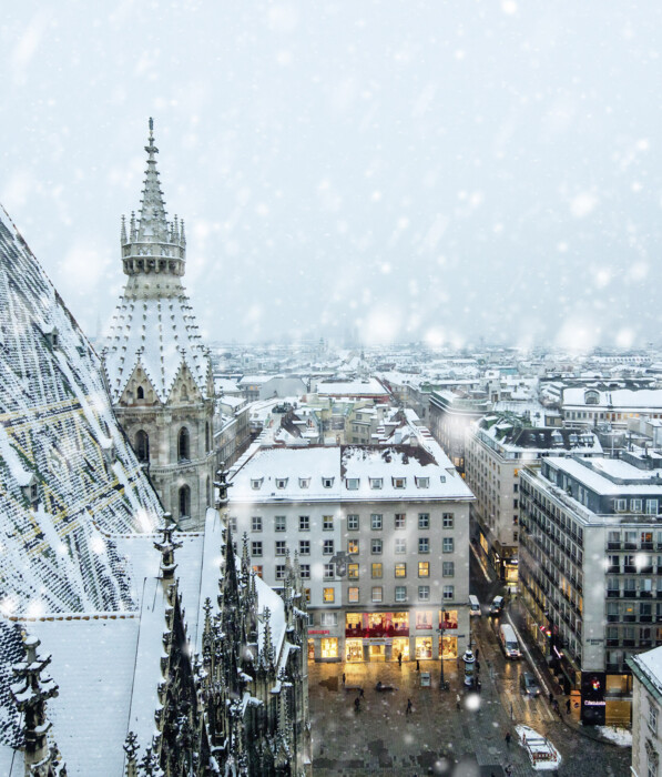 Frühstücksbuffet im nachhaltigen Hotel Henriette im Zentrum von Wien.