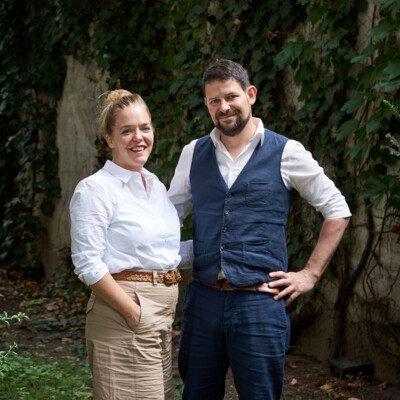 Forward thinkers and owners of Henriette Stadthotel, Verena und Georg Pastuszyn.