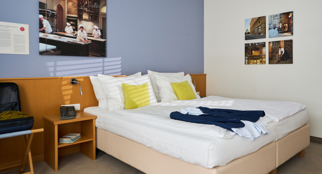 Superior Doppelzimmer im Henriette Stadthotel im Zentrum von Wien.