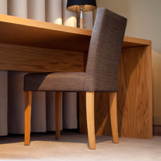 Stuhl im Business-Zimmer des Hotel Henriette