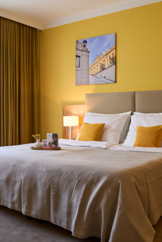 Dormire in materiali naturali al 100% all’Henriette Stadthotel Vienna.