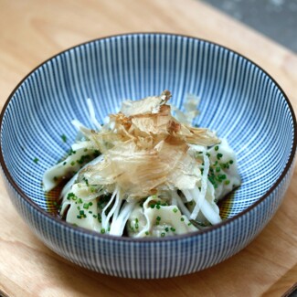 Gyoza served at the Japanese restaurant Mochi in Vienna's Leopoldstadt