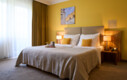 Zimmer mit Doppelbett im Stadthotel Henriette in Wien