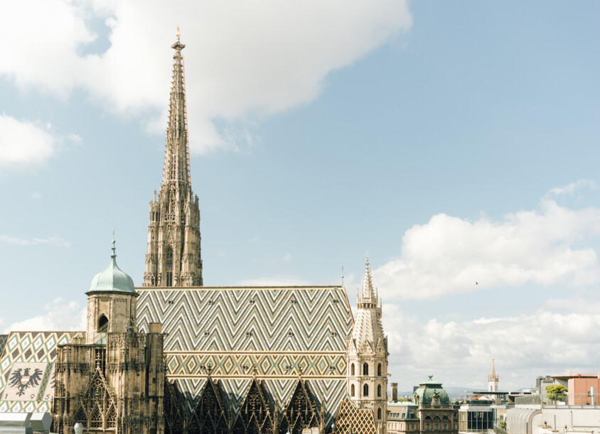 St Stephen's Cathedral, just 2 U-Bahn stops from the Henriette Stadthotel