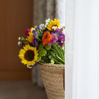 A beautiful bouquet of flowers