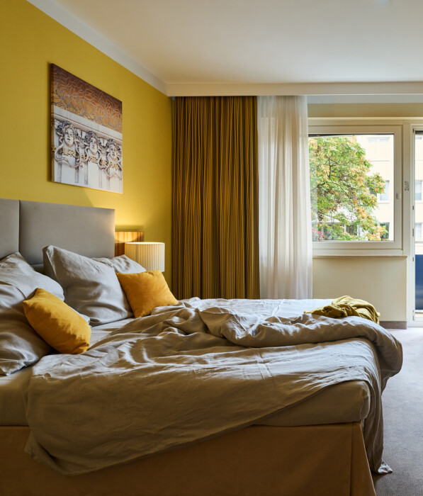 Superior Doppelzimmer mit Balkon im Henriette Stadthotel Vienna.