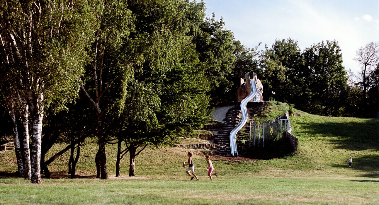 Children playing in the park