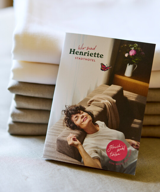 Ein Magazin des Hotel Henriette