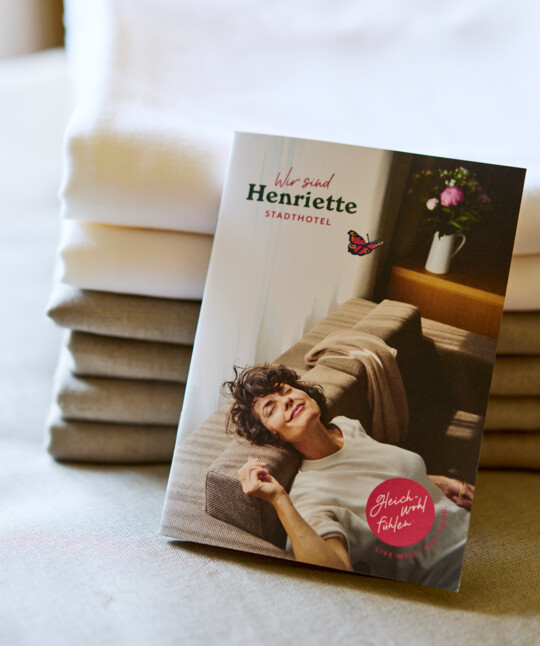 A magazine of the Hotel Henriette
