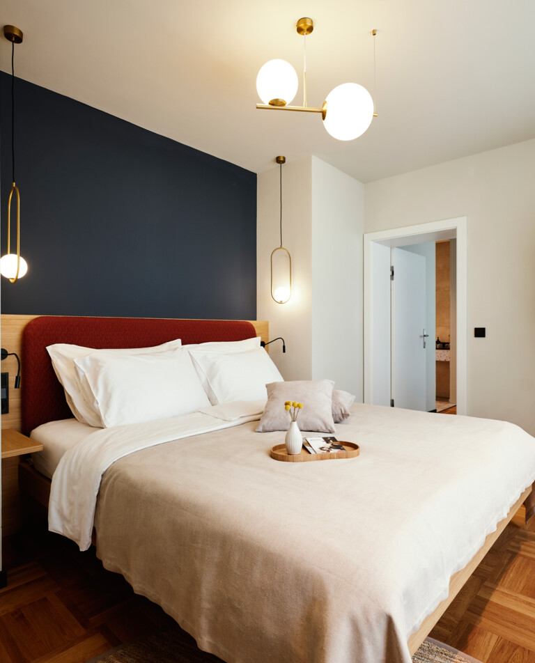 Großzügiges Doppelzimmer mit Balkon im Stadthotel Henriette - Ihrem Hotel ohne chemische Zimmerreinigung