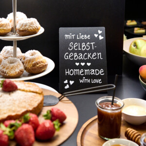 Frühstücksbuffet im 4* Hotel Henriette nahe dem Prater in Wien.