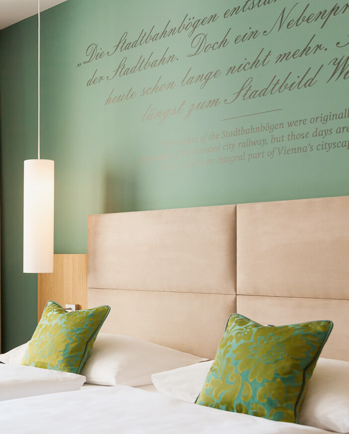 Spacious rooms at city hotel Henriette