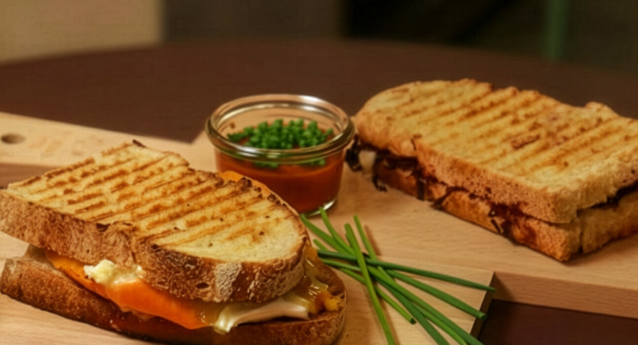Mit Liebe zubereitet - köstliche Panini im schönen Ernst des Boutiquehotel Henriette in Wien