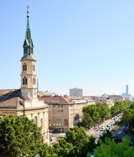 Ausblick aus dem Hotel Henriette