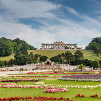 Garten des Schloss Schönbrunn