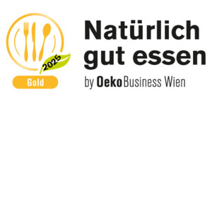 "Natürlich gut essen" silver seal