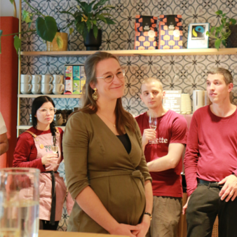 Team Celebration at Henriette Stadthotel Vienna.