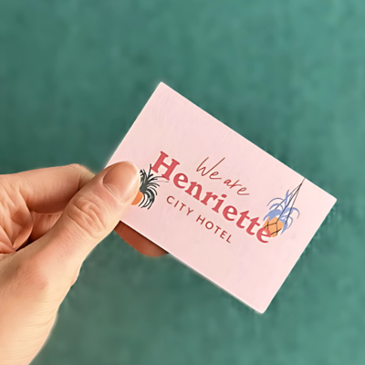 Visitenkarte des 4 Stern Hotel Henriette in Wien